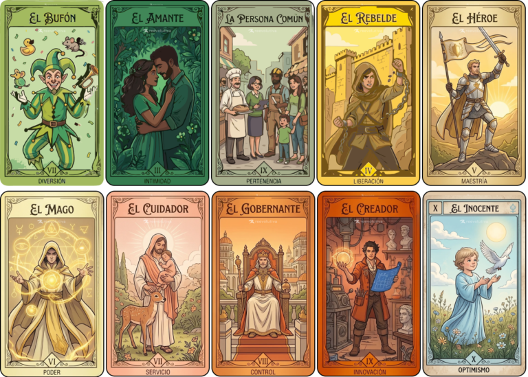 12 arquetipos de Jung - Pearson