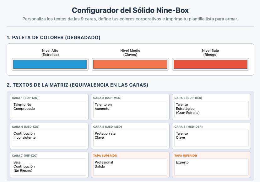 Plantilla para juego NineBox gratuita